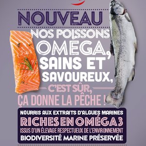 Algae-fed trout are now available in French supermarkets