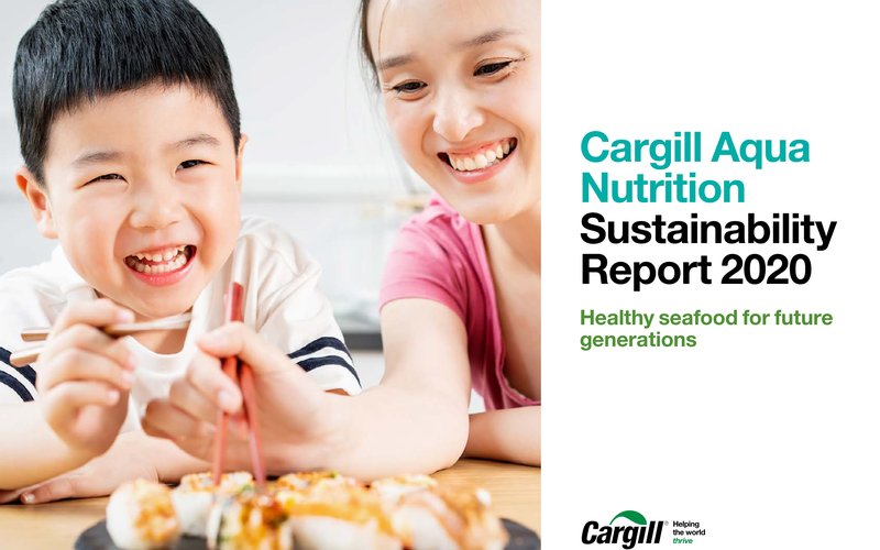 Cargill Aqua Nutrition unveils sustainability goals achieved in 2020