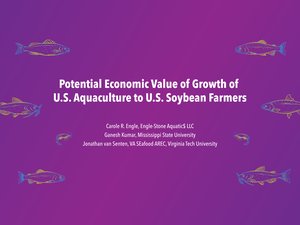 U.S. soybean meal demand expected to increase through aquaculture