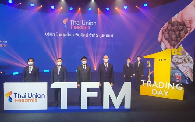 Thai Union Feedmill listed on Thai stock exchange, aims to lead aquafeed sector