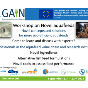 Join workshop on novel aquafeeds