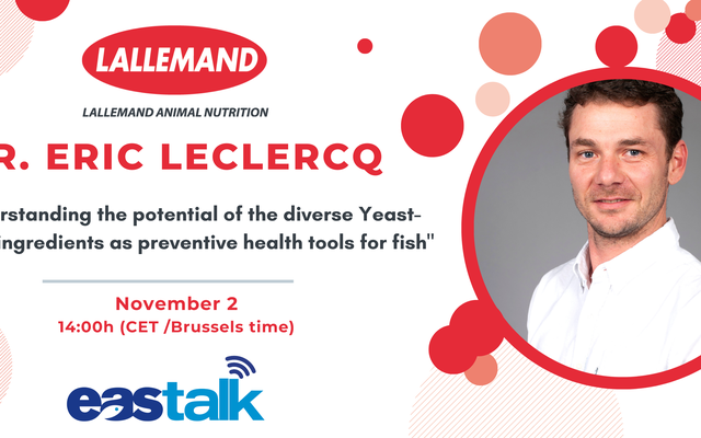 Join Lallemands webinar on the potential of yeast-based ingredients as health tool for fish