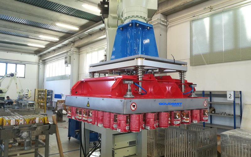 Goudsmit Magnetics develops low-maintenance palletizer magnet