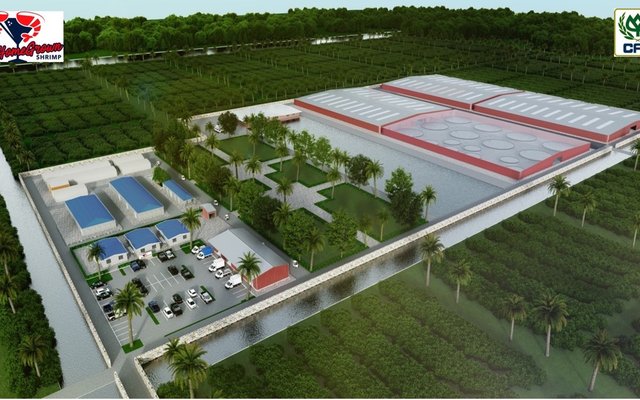 CPF builds shrimp "5.0" farm in the USA