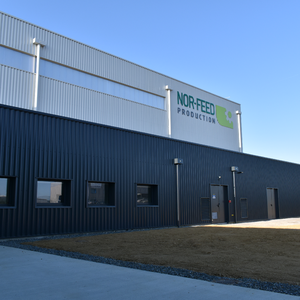 Nor-Feed quadruples its production capacity with a new facility