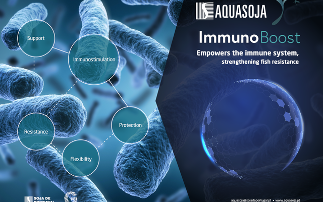 Aquasojas functional supplement strengthens immune system and fish resistance