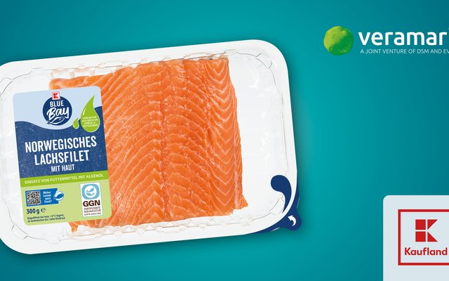 Kaufland becomes the first German retailer to introduce algal-fed salmon