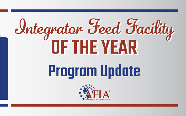 AFIAs Integrator Feed Facility of the Year applications open