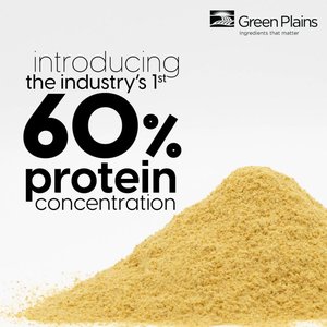 Green Plains achieves breakthrough 60% protein concentration