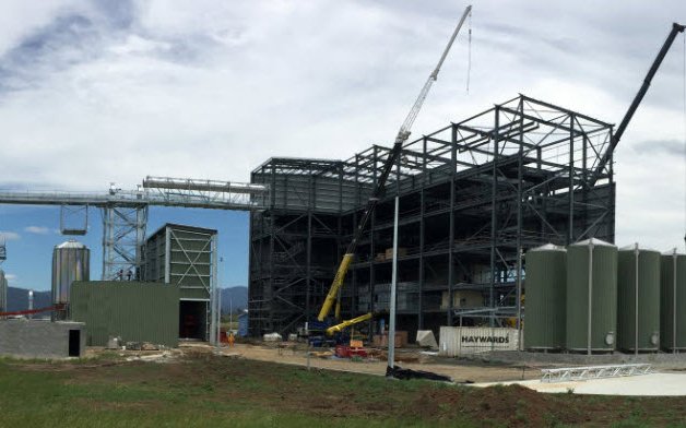 Construction of Ridley's new extrusion plant in Tasmania ahead of schedule