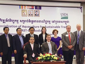 American Soybean Association launches CAST project to improve Cambodian aquaculture