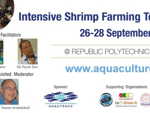 Open registration for Intensive Shrimp Farming Technology Workshop