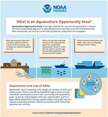 NOAA selects first two aquaculture opportunity areas in the U.S.