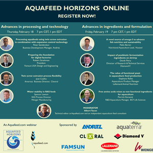 Registration open for Aquafeed Horizons Online