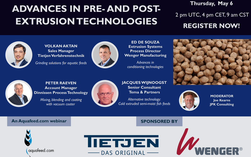 Register for Advances in pre- and post-extrusion technologies webinar