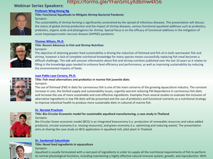 Register for WAS-APC aquafeed nutrition webinar
