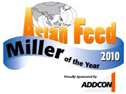 Addcon sponsors the “Asian Feed Miller of the Year“ award