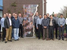 Customers from around the world attend Geelen Counterflow dryer and cooler course