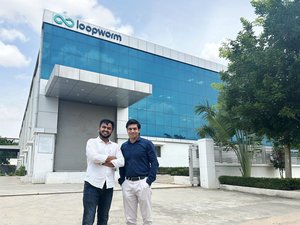 Image of Mr Ankit Alok Bagaria, Co-founder and CEO of Loopworm & Mr Abhi Gawri, Co-Founder of Loopworm and